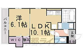 京都府京都市中京区二条通衣棚東入大恩寺町（賃貸アパート1LDK・3階・40.28㎡） その2