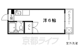 京都府京都市上京区浄福寺通一条下る福本町（賃貸マンション1K・3階・18.50㎡） その2