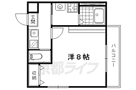 ポアン北白川 101 ｜ 京都府京都市左京区北白川下池田町（賃貸マンション1K・1階・23.93㎡） その2