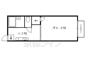 コーポアイリス 202 ｜ 京都府京都市左京区田中西樋ノ口町（賃貸アパート1K・2階・20.30㎡） その2