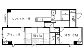 京都府京都市上京区葭屋町通一条下る福大明神町（賃貸マンション3LDK・9階・65.05㎡） その2