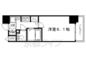 京都府京都市中京区両替町通姉小路上る龍池町（賃貸マンション1K・7階・18.94㎡） その2