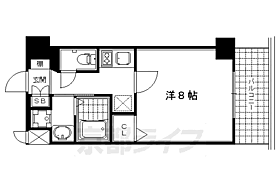 京都府京都市下京区岩上通松原上る吉文字町（賃貸マンション1K・7階・25.44㎡） その2