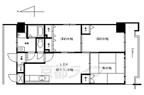 京都府京都市下京区五条通室町西入西錺屋町（賃貸マンション3LDK・8階・65.83㎡） その2