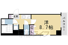 京都府京都市上京区下立売通大宮西入浮田町（賃貸マンション1K・5階・28.32㎡） その2