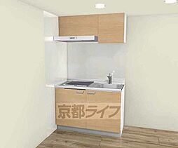 ヴィラ北白川II 303 3階1Kの室内