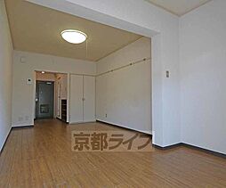 京福電気鉄道北野線 北野白梅町駅 徒歩10分の賃貸マンション 2階1Kのリビング/ダイニング