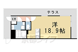 京福電気鉄道北野線 北野白梅町駅 徒歩18分