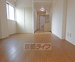 京福電気鉄道北野線 北野白梅町駅 徒歩6分の賃貸マンション 5階1Kのリビング/ダイニング