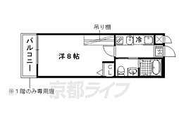 京福電気鉄道北野線 北野白梅町駅 徒歩15分