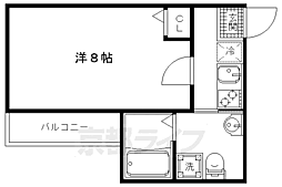 京都市営烏丸線 丸太町駅 徒歩15分 2階/-