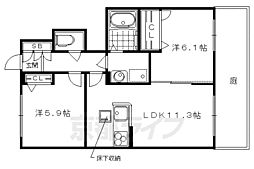 京洛舎 木野 1階/102
