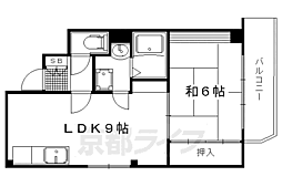 京福電気鉄道北野線 北野白梅町駅 徒歩9分 5階/-
