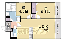 グランディールＡ＆Ｎ　出町柳 3階