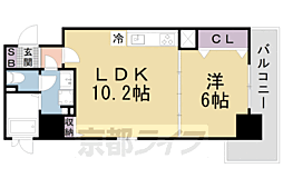 京都地下鉄東西線 椥辻駅 徒歩2分 6階/-