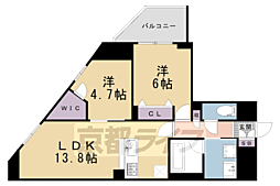 JR山陰本線 二条駅 徒歩9分 4階/-