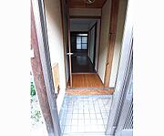 ゆとりのある玄関