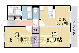 JR山陰本線 並河駅 徒歩15分 2階/-