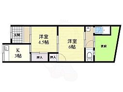 大阪モノレール 摂津駅 徒歩14分