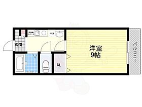 大阪府吹田市岸部南１丁目（賃貸マンション1K・7階・26.00㎡） その2