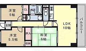 RONA HYATT  ｜ 大阪府吹田市上山手町22番10号（賃貸マンション3LDK・5階・67.24㎡） その2