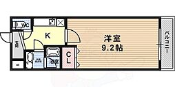 JR東海道・山陽本線 吹田駅 徒歩18分の賃貸アパート 1階1Kの間取り