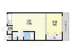 昭和マンション  ｜ 大阪府吹田市昭和町24番5号（賃貸マンション1LDK・4階・40.00㎡） その2