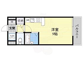 大阪府吹田市泉町２丁目46番1号（賃貸マンション1R・6階・22.00㎡） その2