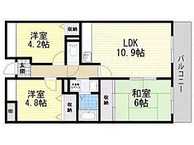 大阪府吹田市佐井寺南が丘16番16号（賃貸マンション3LDK・5階・64.82㎡） その2