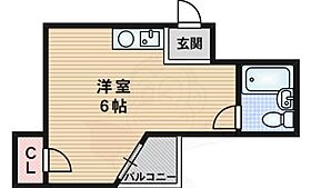 大阪府吹田市千里山西１丁目（賃貸マンション1R・3階・14.72㎡） その2