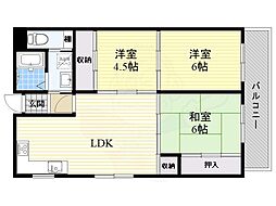 間取図画像 3LDK