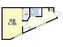 MGハウス 1Kの間取図画像