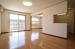 ウィステリアＡ 202 2階2LDKのリビング/ダイニング