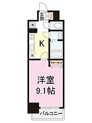 間取図画像 1K
