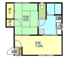 ハイツ柳Ｂ 103 ｜ 秋田県秋田市高陽幸町（賃貸アパート2K・1階・32.98㎡） その2