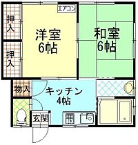 コーポ多田 201 ｜ 秋田県秋田市保戸野千代田町（賃貸アパート2K・2階・36.64㎡） その2