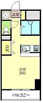 デザートオブローズ 202 ｜ 秋田県秋田市中通5丁目（賃貸マンション1R・2階・27.57㎡） その2