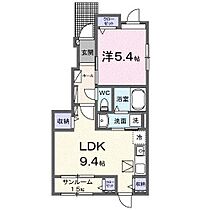 ウィステリア　II 101 ｜ 秋田県秋田市牛島西1丁目（賃貸アパート1LDK・1階・40.01㎡） その2