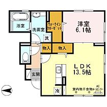 ディアコートB 103 ｜ 秋田県秋田市外旭川字八幡田（賃貸アパート1LDK・1階・51.43㎡） その2