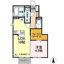 ル・ブランシェ 105 ｜ 秋田県秋田市手形字中谷地（賃貸アパート1LDK・1階・40.28㎡） その2