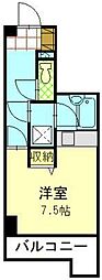 トーカンマンション千秋 ワンルームの間取図画像