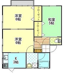 ベルマティラムダ 3Kの間取図画像