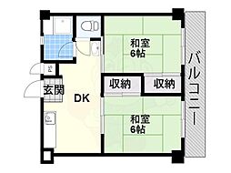 千里丘西コーポラス 3階
