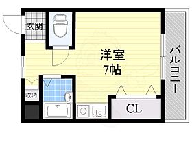 アンフィニィ橋の内2 407 ｜ 大阪府茨木市橋の内１丁目（賃貸マンション1R・4階・23.00㎡） その2