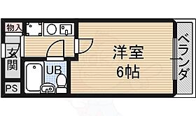 大阪府茨木市水尾２丁目（賃貸マンション1K・3階・18.60㎡） その2