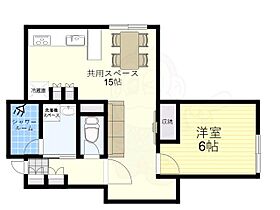 オーク135  ｜ 大阪府茨木市西中条町（賃貸マンション1K・1階・10.00㎡） その2