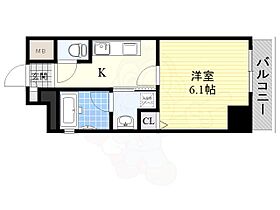 Forte di Comfort 603 ｜ 大阪府茨木市双葉町（賃貸マンション1K・6階・23.61㎡） その2