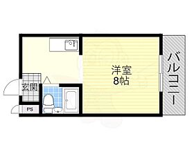 プラットホーム川端通り 310 ｜ 大阪府茨木市田中町（賃貸マンション1DK・3階・26.64㎡） その2