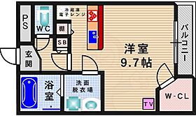 レオパレスリビエルブランシェ2  ｜ 大阪府茨木市白川２丁目（賃貸アパート1R・2階・31.05㎡） その2