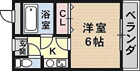 シャンブル南春日丘  ｜ 大阪府茨木市南春日丘２丁目（賃貸マンション1K・3階・17.48㎡） その2